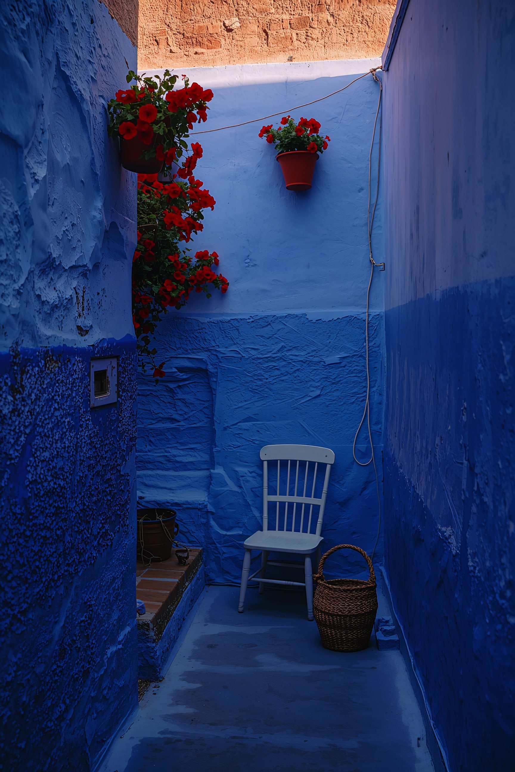 Callejón de Fez al amanecer